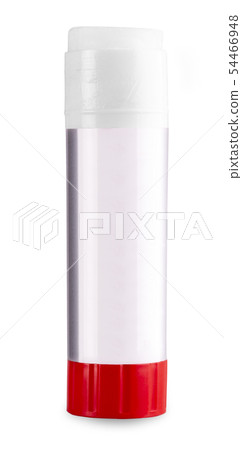The opened paper glue stick isolated on white The opened paper glue stick isolated on white 54466948