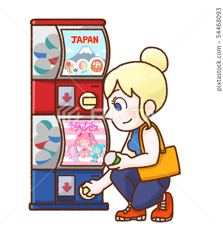 Illustrations of foreign countries and Japan 54468093