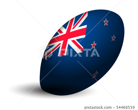 New Zealand rugby ball icon - Stock Illustration [54468559] - PIXTA