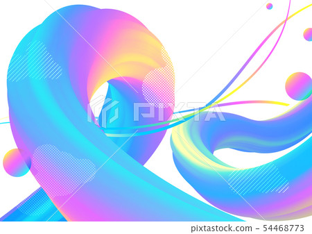 Color geometric gradient abstract background. Color geometric gradient abstract background. 54468773