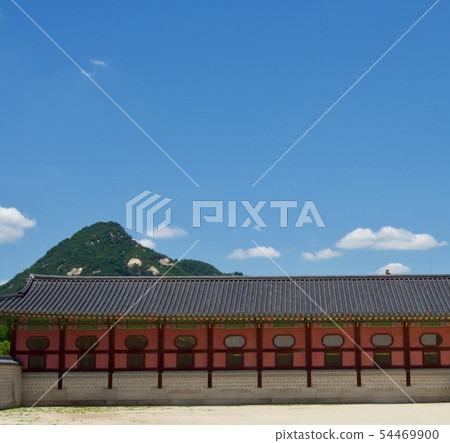 Korean traditional palace Gyeongbok Palace Korean traditional palace Gyeongbok Palace 54469900
