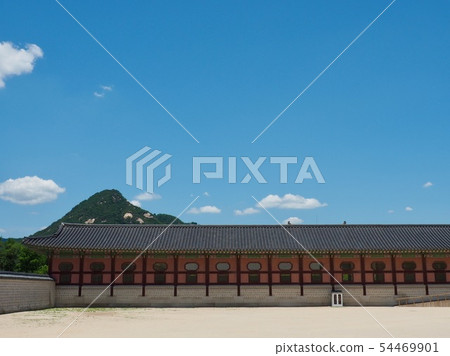韓國傳統宮殿Gyeongbok宮殿 54469901