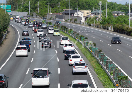交通堵塞圖像公路 54470470