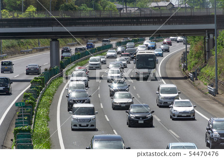 交通堵塞圖像公路 54470476