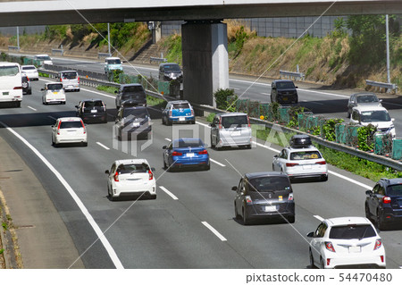 交通堵塞圖像公路 54470480