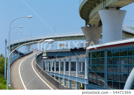 Traffic image. Motorway. 54471369