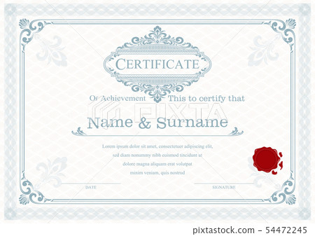 Certificate Certificate 54472245