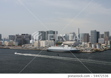 Scenery of Shinagawa Pier in Minato-ku, Tokyo 54472536