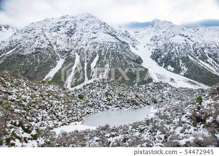 tasman glacier, mount cook, Aoraki 54472945