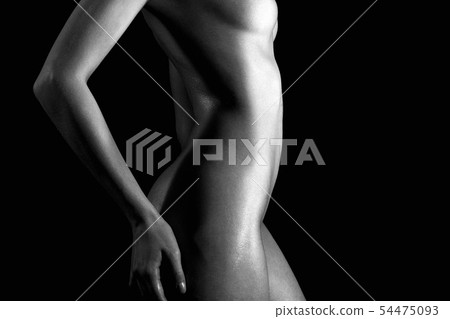 Beautiful Sexy Naked Body Girl with shining skin Beautiful Sexy Naked Body Girl with shining skin 54475093