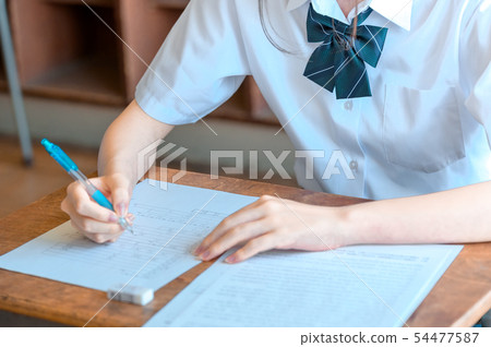 學生形象考試風景 學生形象考試風景 54477587