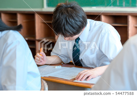 學生形象考試風景 學生形象考試風景 54477588