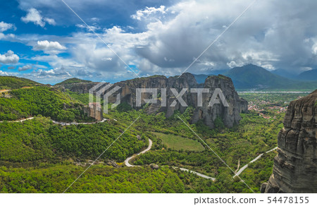 Roussanou monastery in Meteora valley 54478155