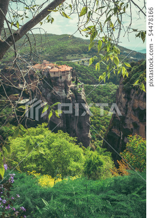 Roussanou monastery in Meteora valley 54478166