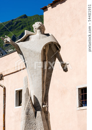 Monument to the quarryman - Colonnata Apuan Alps 54481931