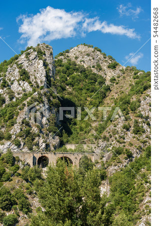 Apuan Alps famous for marble quarries - Italy 54482668