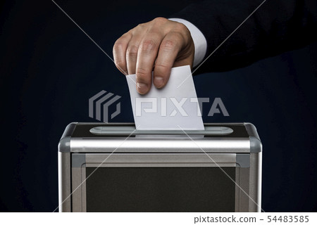選舉圖像黑色背景 選舉圖像黑色背景 54483585