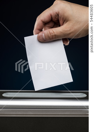 選舉圖像黑色背景 54483605