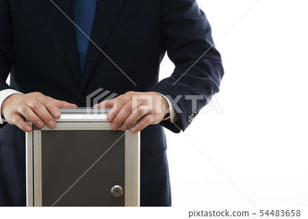 投票圖像白色背景 54483658