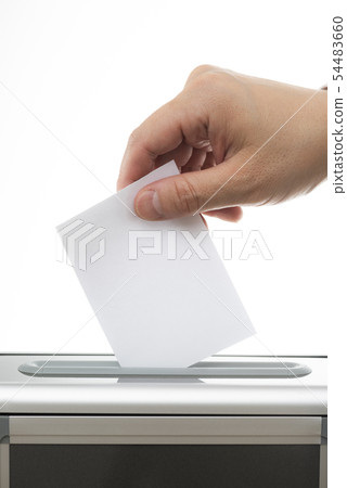 Voting image White background 54483660