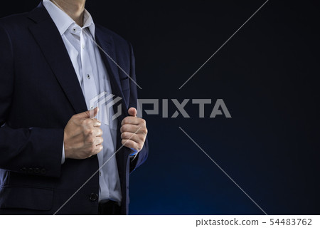穿夾克的人復制空間 54483762