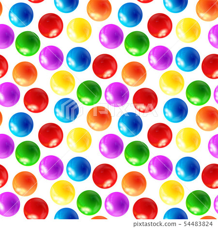 Background with balls seamless, vector Background with balls seamless, vector 54483824