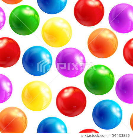 Background with balls seamless, vector Background with balls seamless, vector 54483825