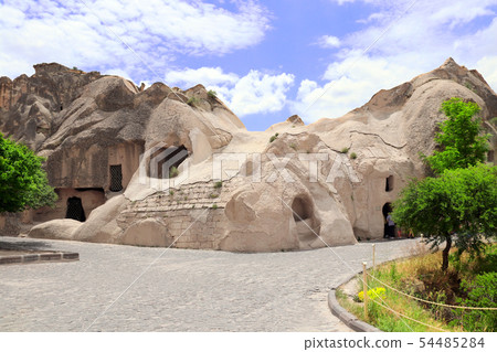 Medieval open air Christian monastery complex 54485284