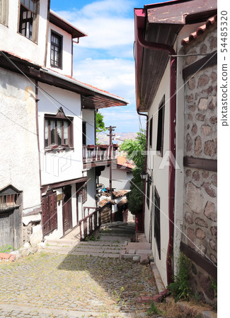 Medieval houses in old town (Kaleici), Ankara, Medieval houses in old town (Kaleici), Ankara, 54485320