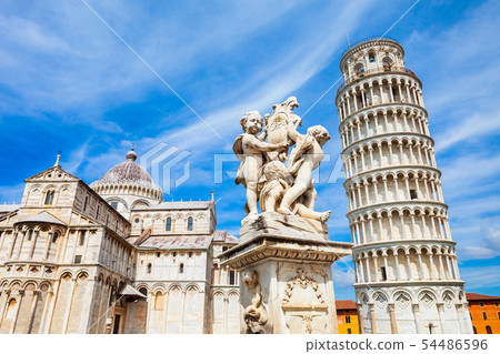 Pisa Leaning Tower in Italy 54486596