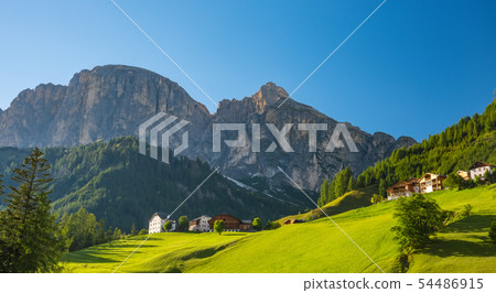 Summer mountain landscape Dolomite Alps, Italy 54486915