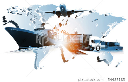 The world logistics 54487185