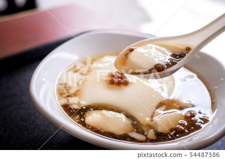 Taiwan Food Kobitsu Bean Flower tofu pudding boba tapioca Tapioca Tofu Pudding Taiwan Food Kobitsu Bean Flower tofu pudding boba tapioca Tapioca Tofu Pudding 54487386