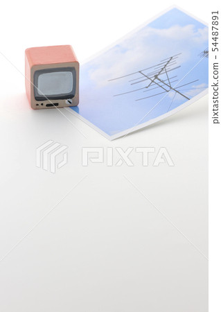 TV and antenna 54487891