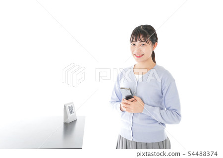 做無錢付款的少婦 54488374