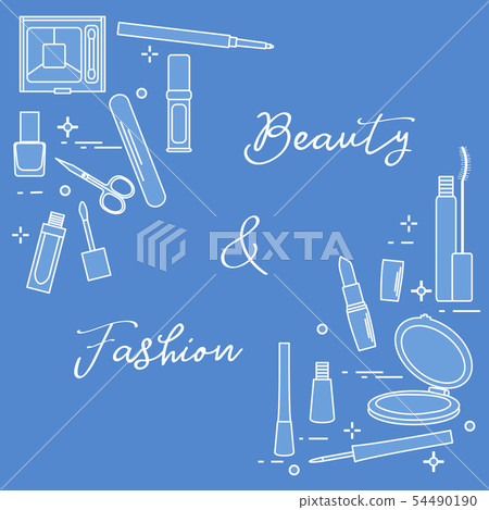Decorative cosmetics Accessories for nail care. Decorative cosmetics Accessories for nail care. 54490190