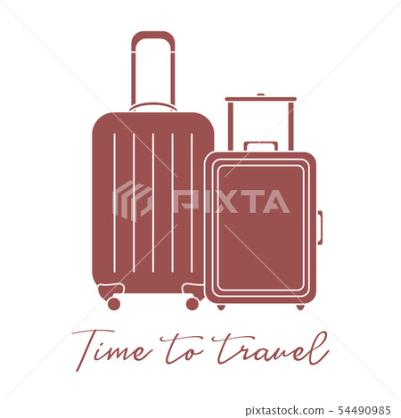 Two suitcases Summer time, vacation. Leisure. 54490985