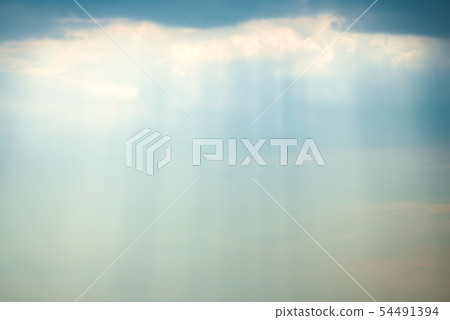 Dramatic storm sky with dark clouds and bright Dramatic storm sky with dark clouds and bright 54491394