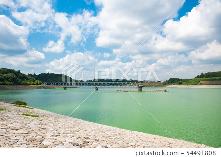 Togane Dam Lake Togane (Togane City, Chiba Prefecture) *Photo taken in June 2019 Togane Dam Lake Togane (Togane City, Chiba Prefecture) *Photo taken in June 2019 54491808