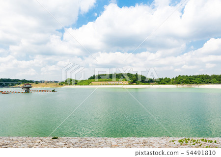 Togane Dam Lake Togane (Togane City, Chiba Prefecture) *Photo taken in June 2019 Togane Dam Lake Togane (Togane City, Chiba Prefecture) *Photo taken in June 2019 54491810