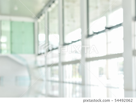 Business building blur background office lobby  54492062