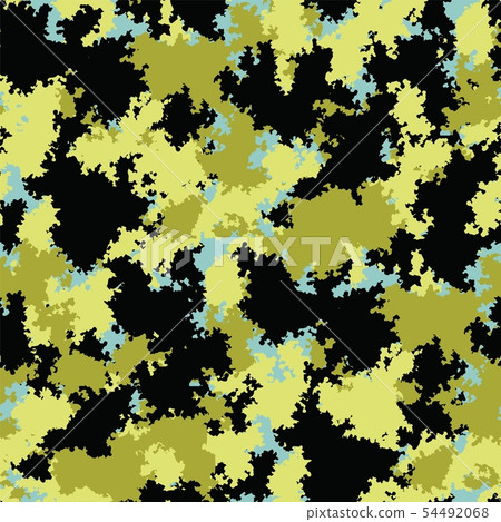 Fashion camo. Colorful camouflage vector pattern Fashion camo. Colorful camouflage vector pattern 54492068