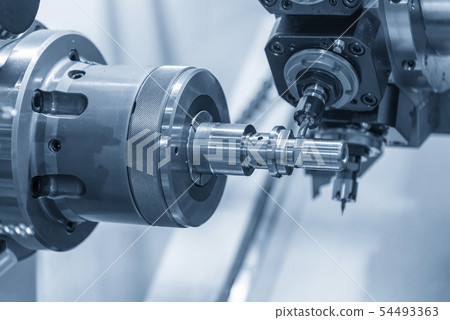 The turn-mill machine . The turn-mill machine . 54493363