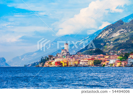 Malcesine town at Garda Lake 54494006