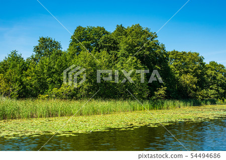 Landscape on a lake in Templin, Germany Landscape on a lake in Templin, Germany 54494686