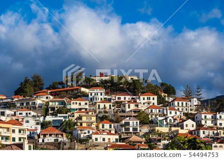View to the city Funchal on the island Madeira, 54494753