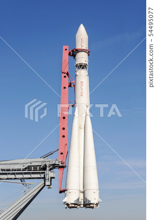 Rocket Vostok in VDNKh park, Moscow, Russia Rocket Vostok in VDNKh park, Moscow, Russia 54495077