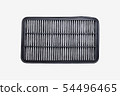 Top view dust and dirty car air filter isolated 54496465