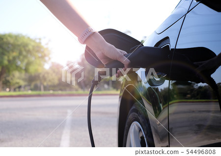 power supply for electric car charging station. 54496808