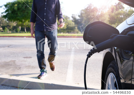 power supply for electric car charging station. 54496830